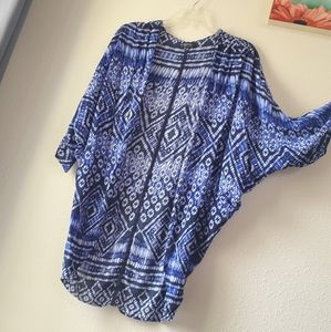 Kimono Style Thin Cotton Cover Up